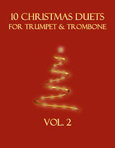 10 Christmas Duets for Trumpet and Trombone (Vol. 2) P.O.D. cover